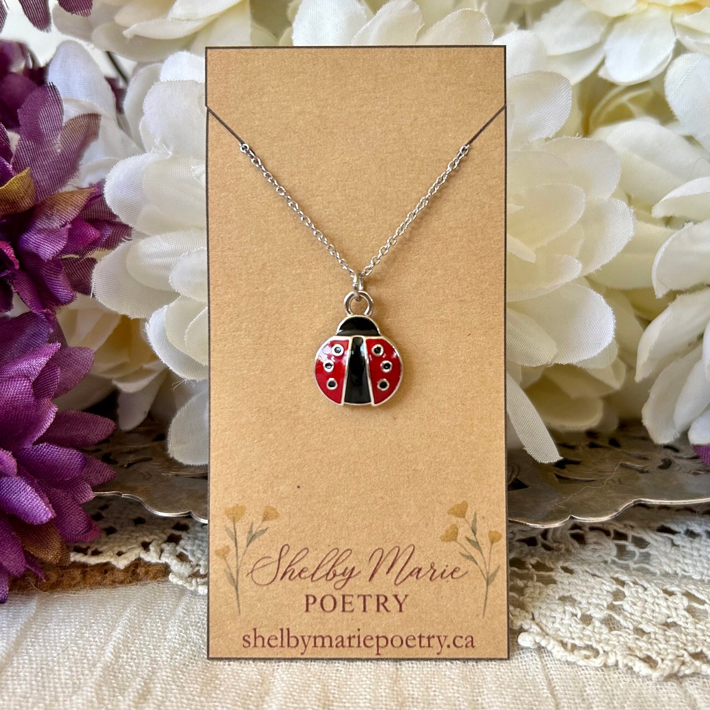 Ladybug Necklace