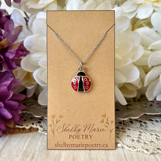 Ladybug Necklace