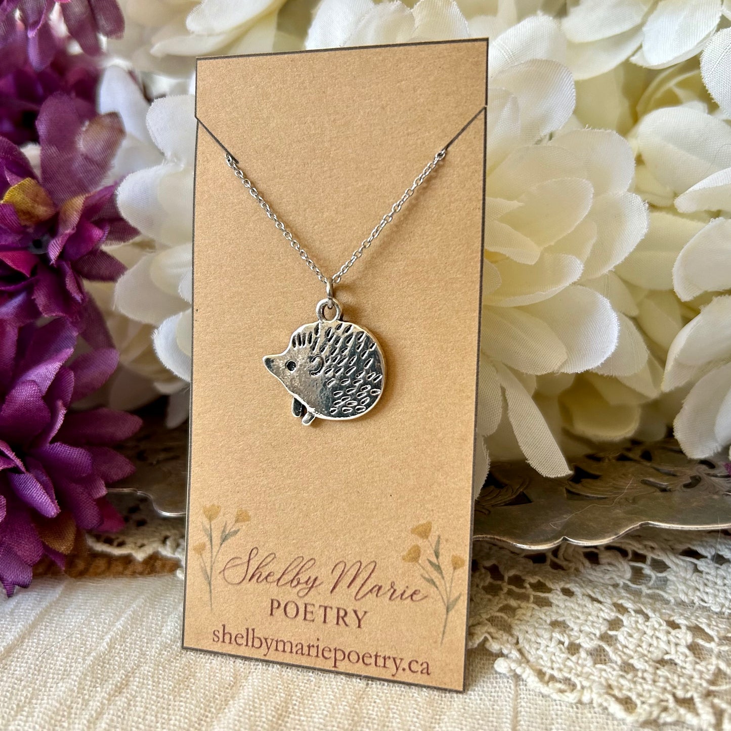 Hedgehog Necklace