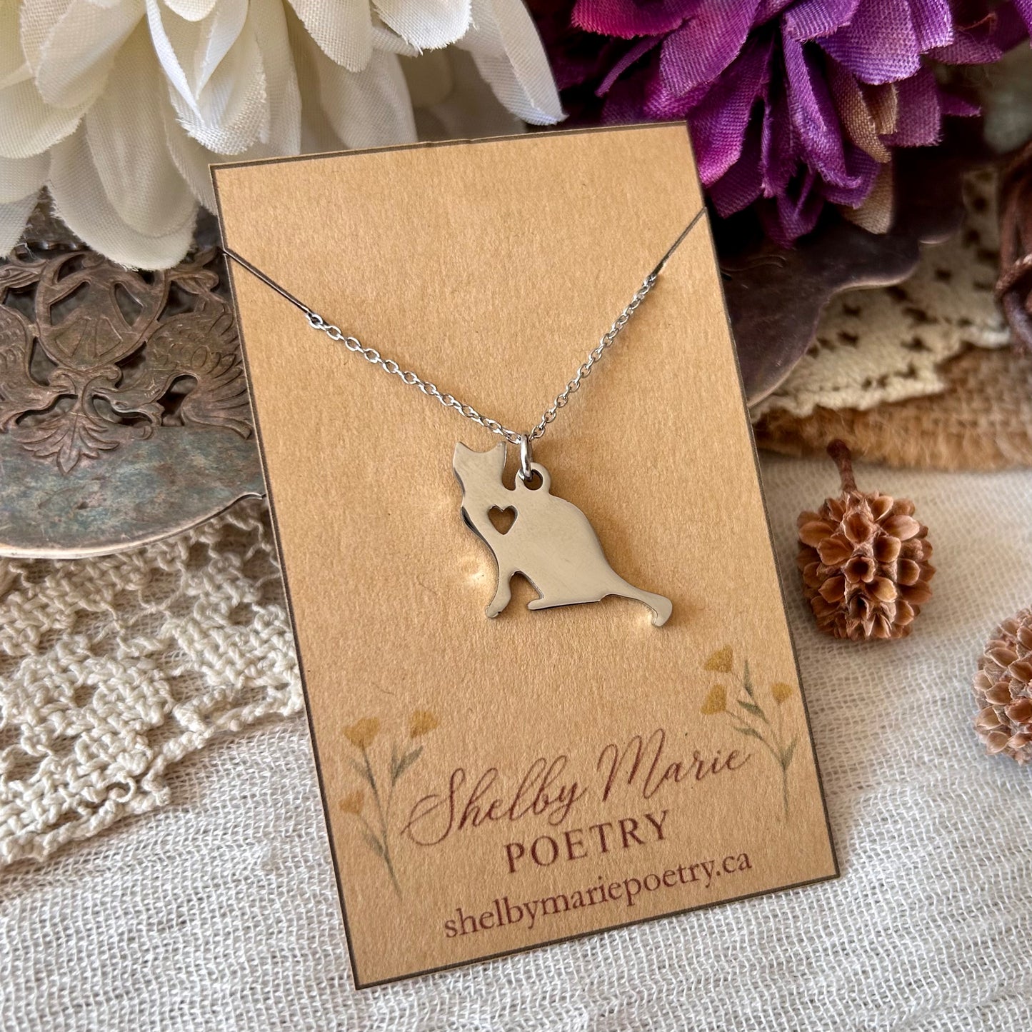 Cat - Stainless Steel Necklace