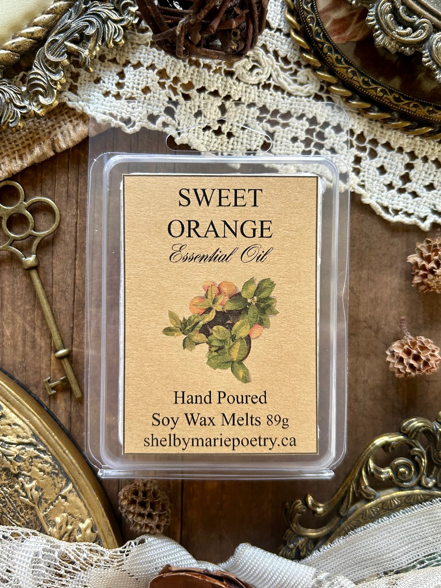 Sweet Orange Essential Oil - Soy Wax Melts