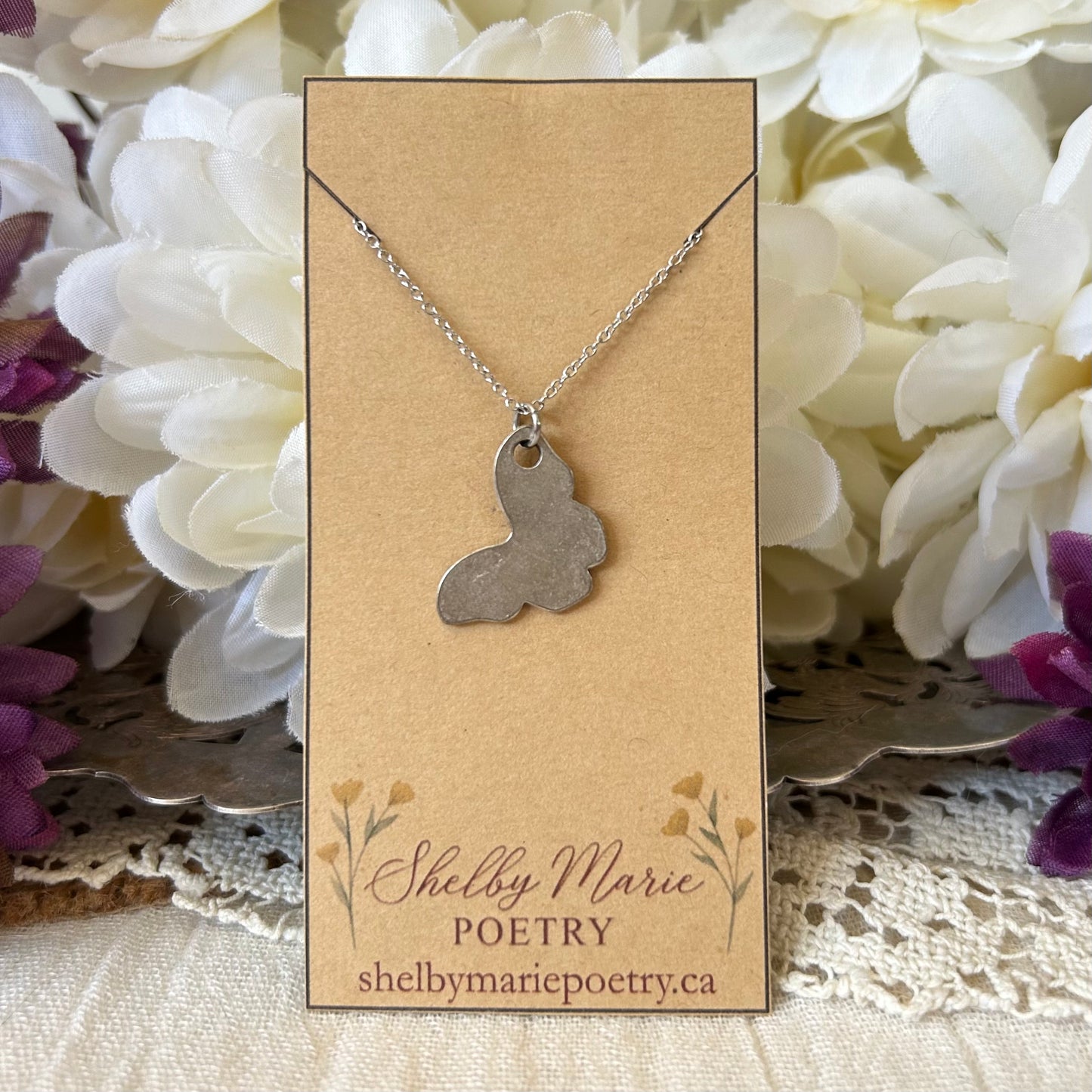 Minimalist Butterfly Necklace