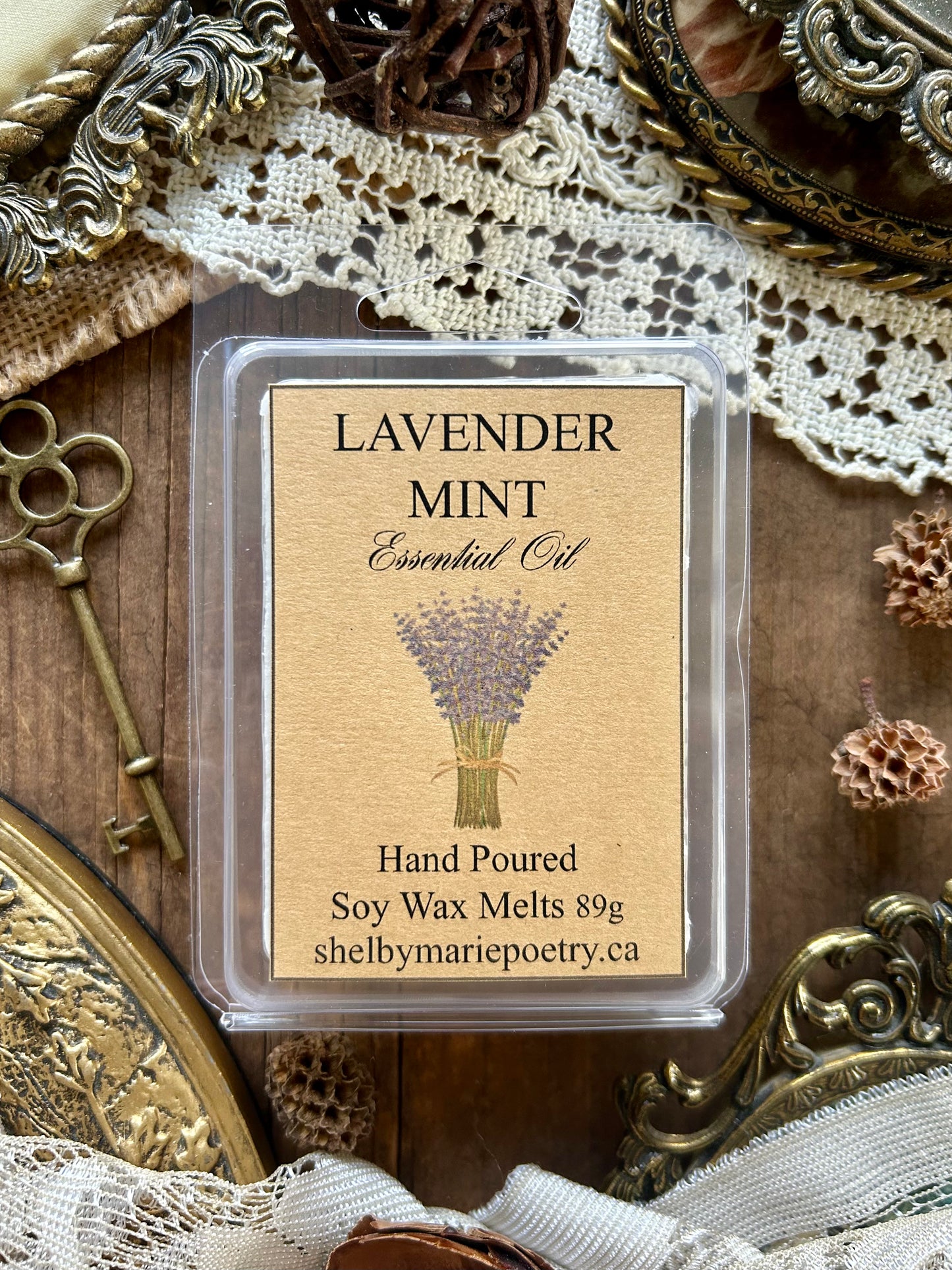 Lavender Mint Essential Oil - Soy Wax Melts