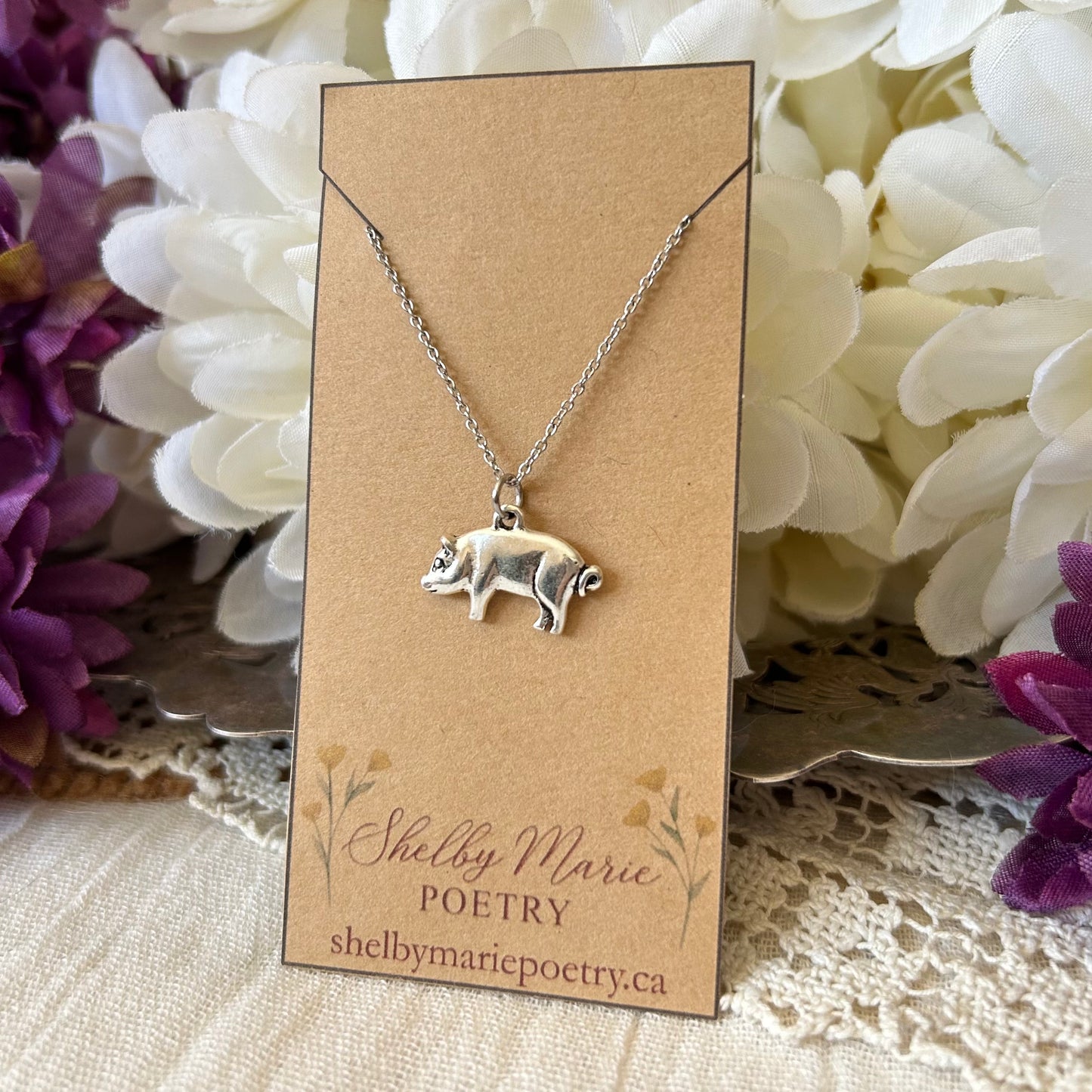 Little Piggy Necklace