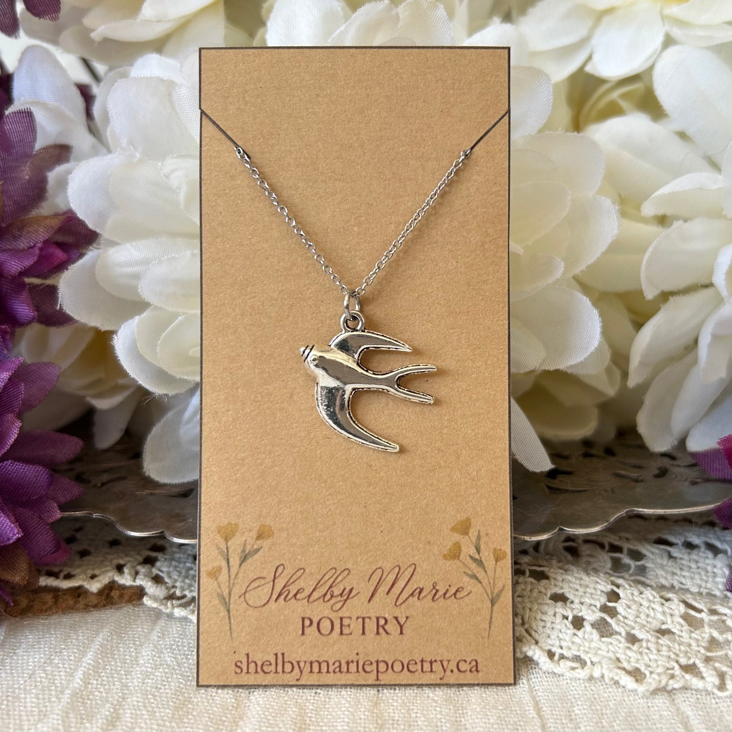 Swallow Bird Necklace