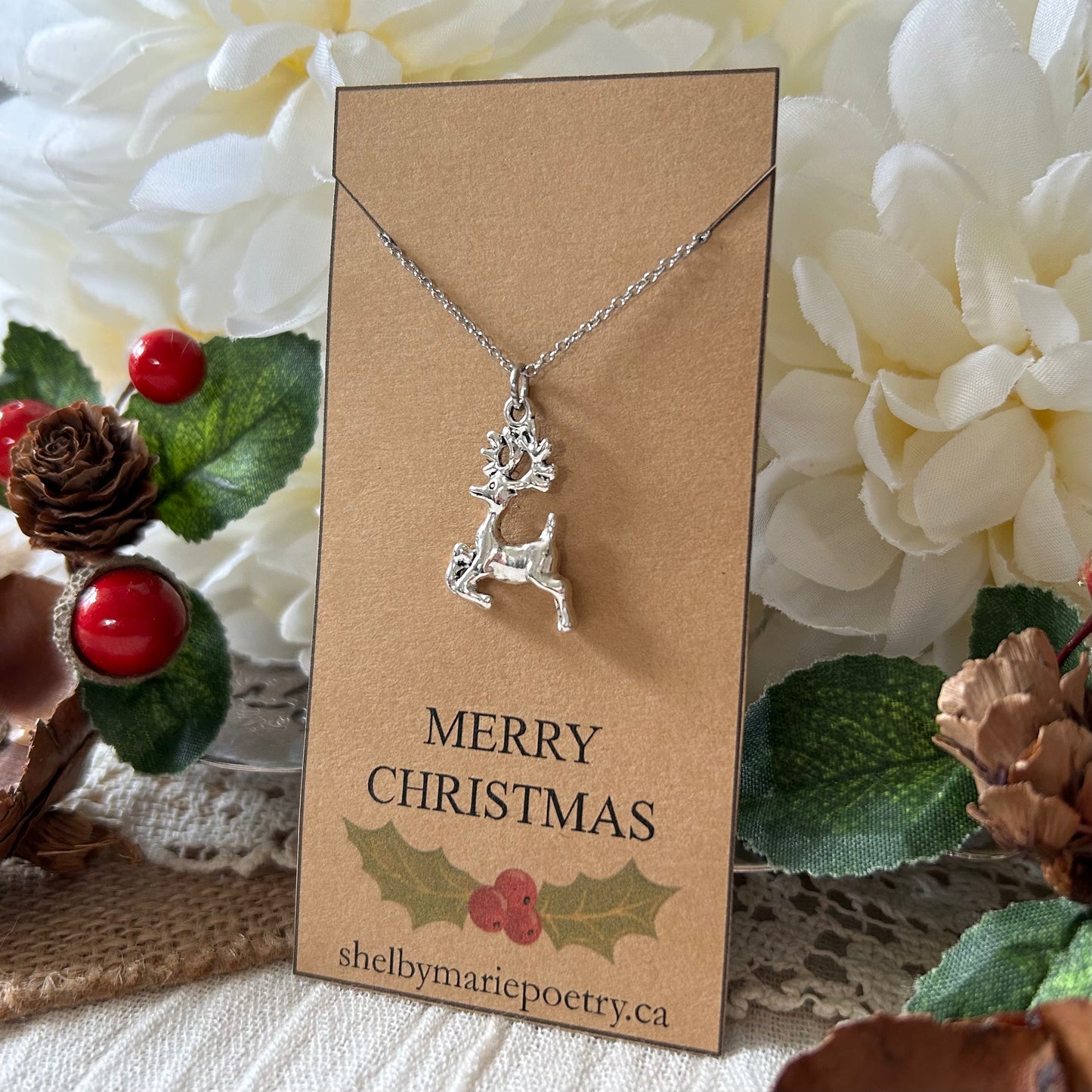 Reindeer Necklace