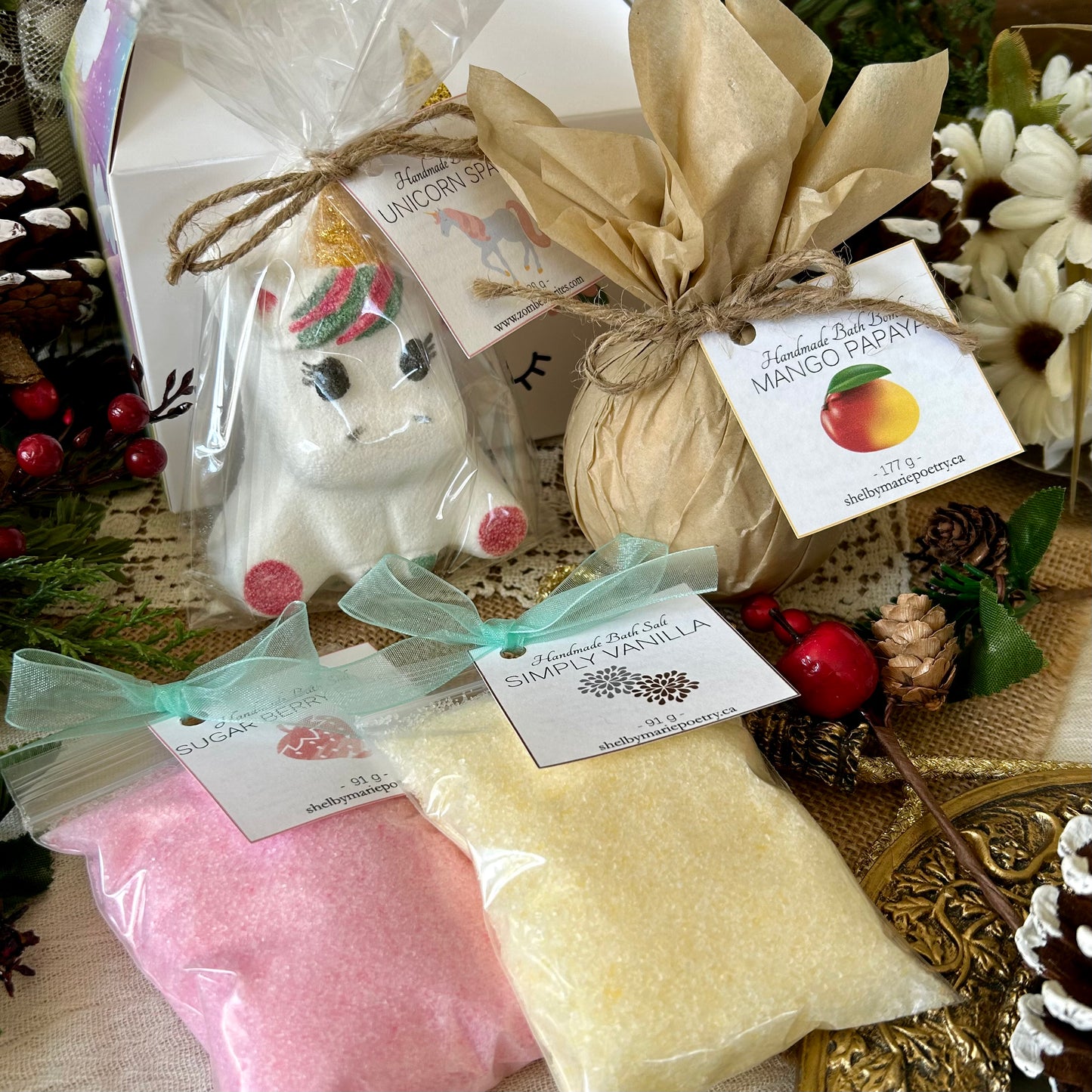 Unicorn Bath and Body Gift Box