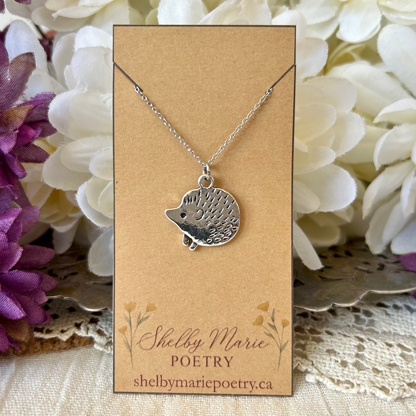 Hedgehog Necklace