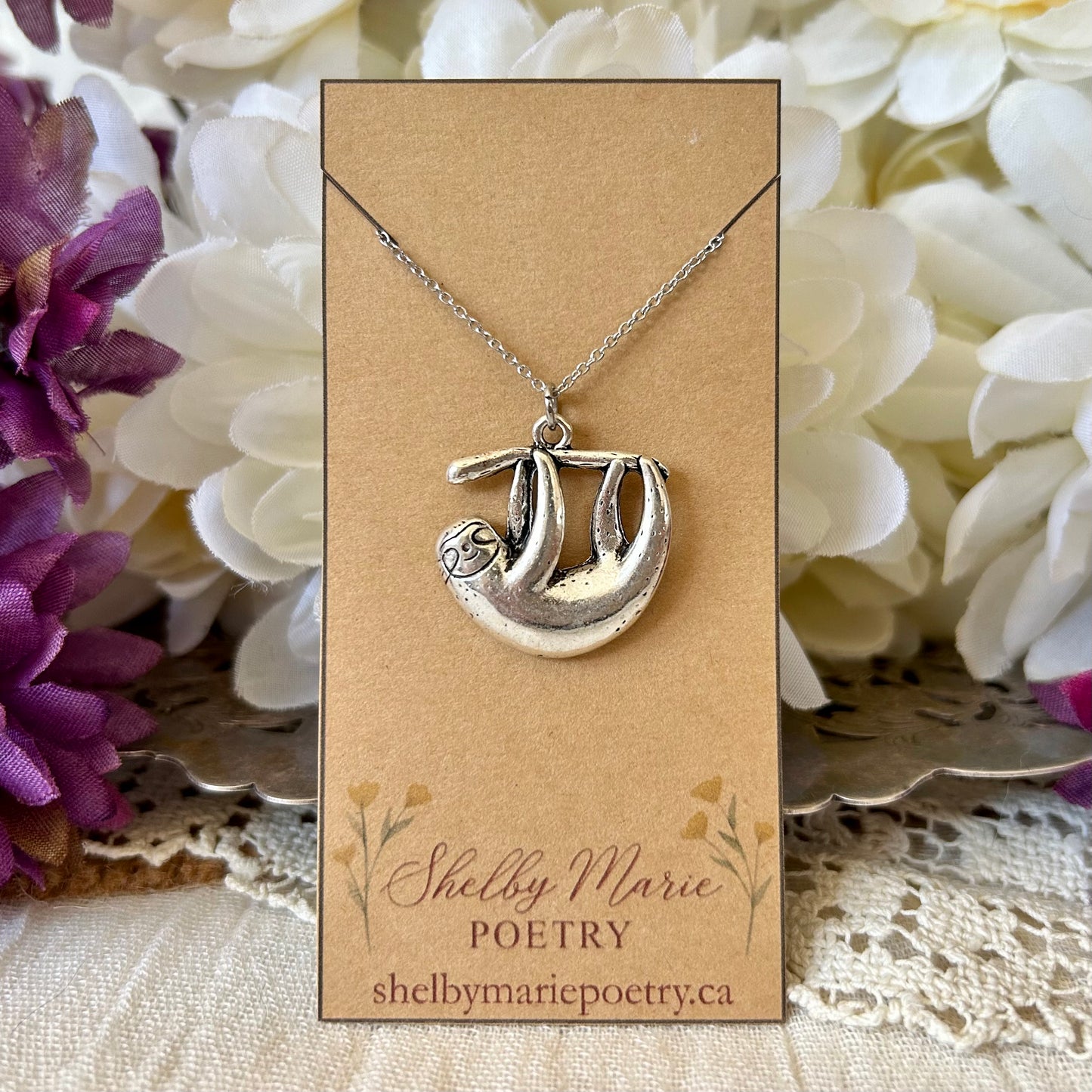 Sloth Necklace