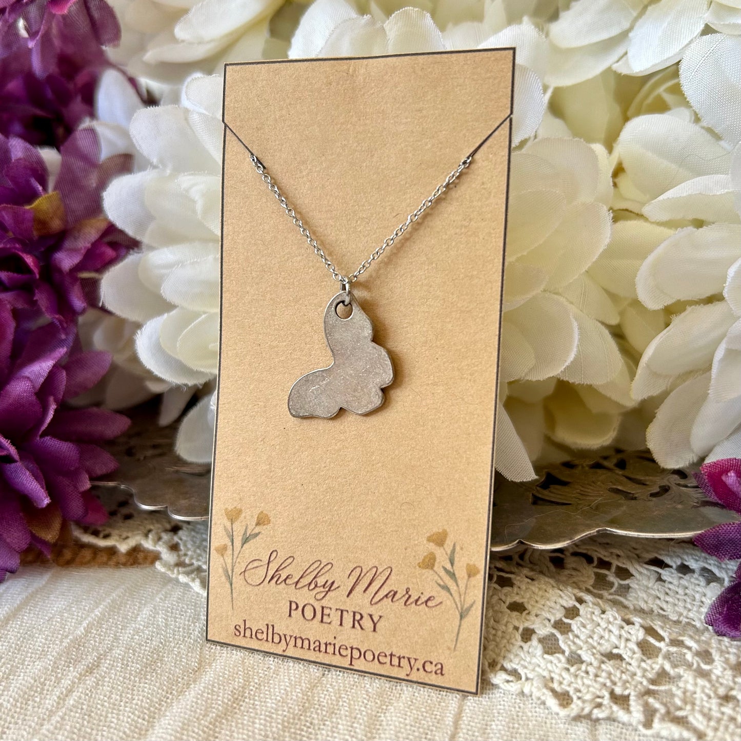 Minimalist Butterfly Necklace