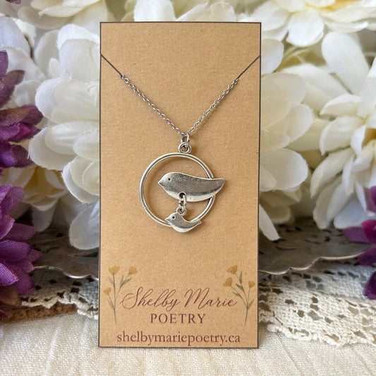 Mother Bird Necklace