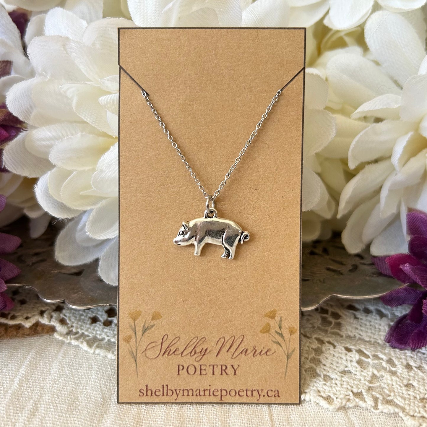 Little Piggy Necklace