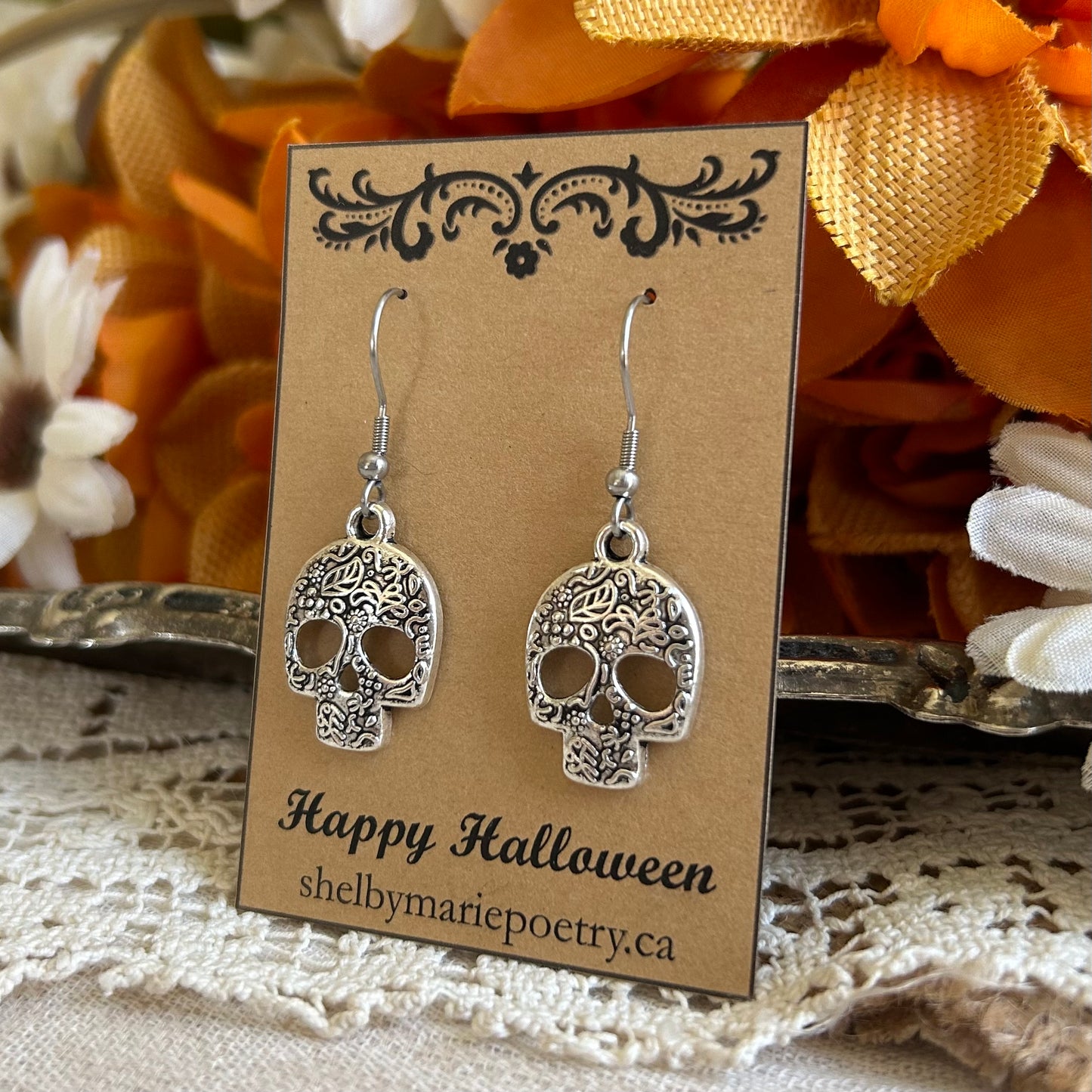 Sugar Skull Earrings
