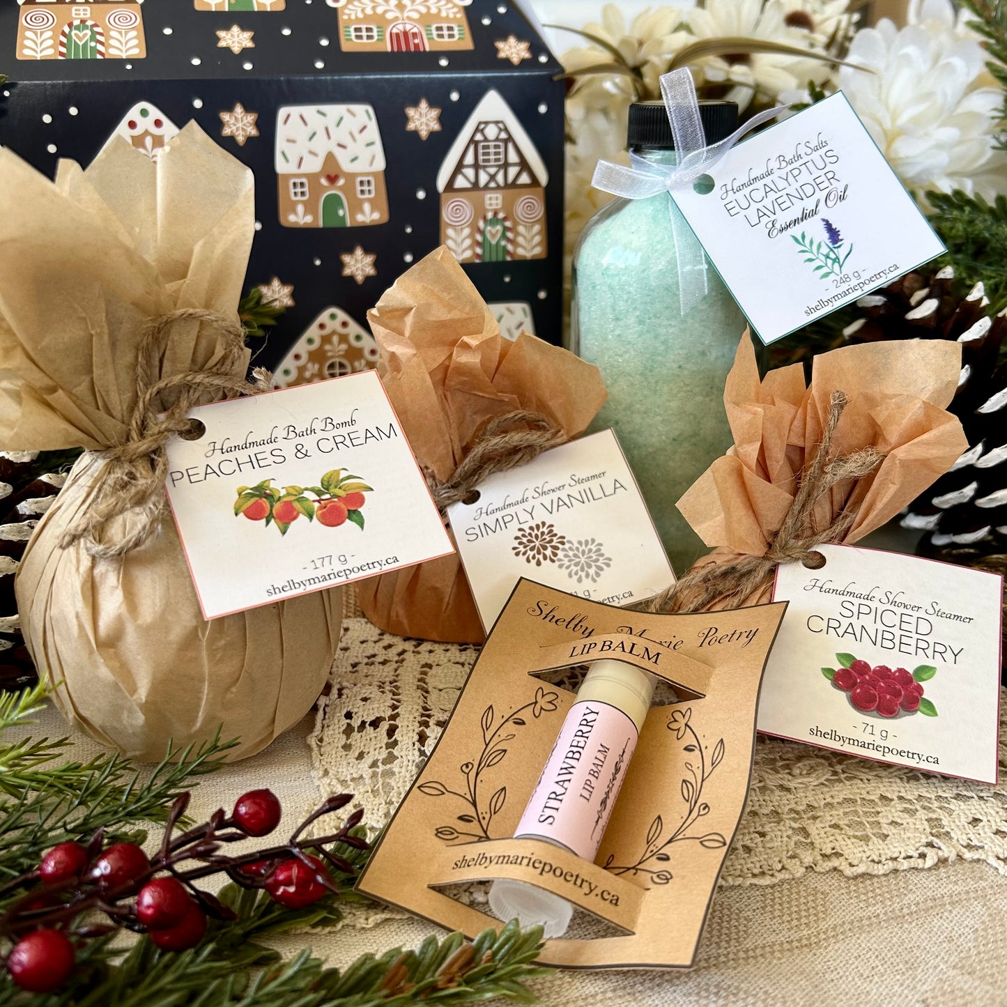 Gingerbread Bath and Body Gift Box
