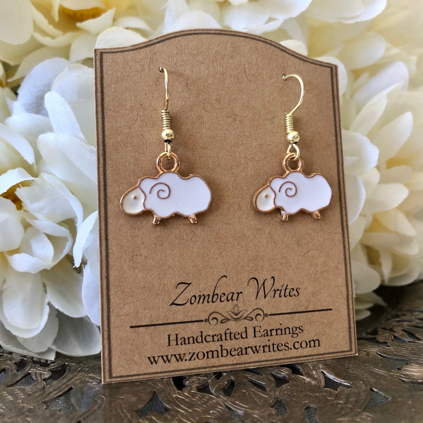 Sheep Earrings