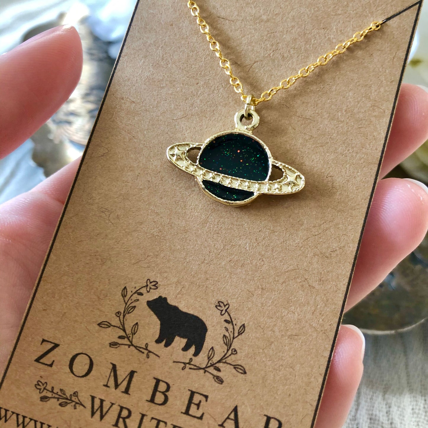 Sparkle Planet Necklace