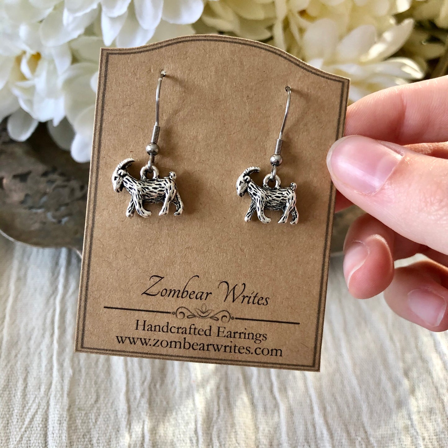 Goat Earrings