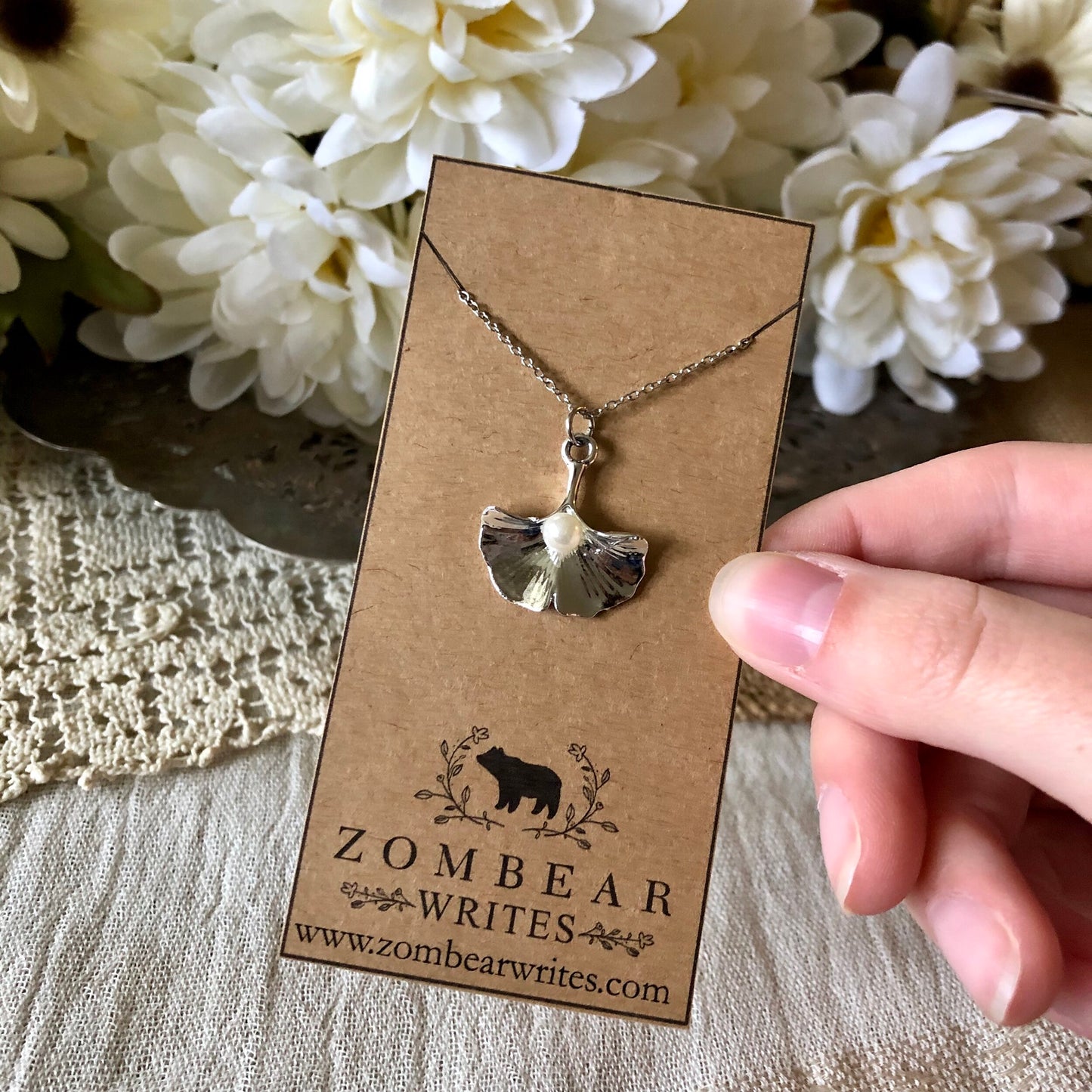 Gingko Leaf Necklace