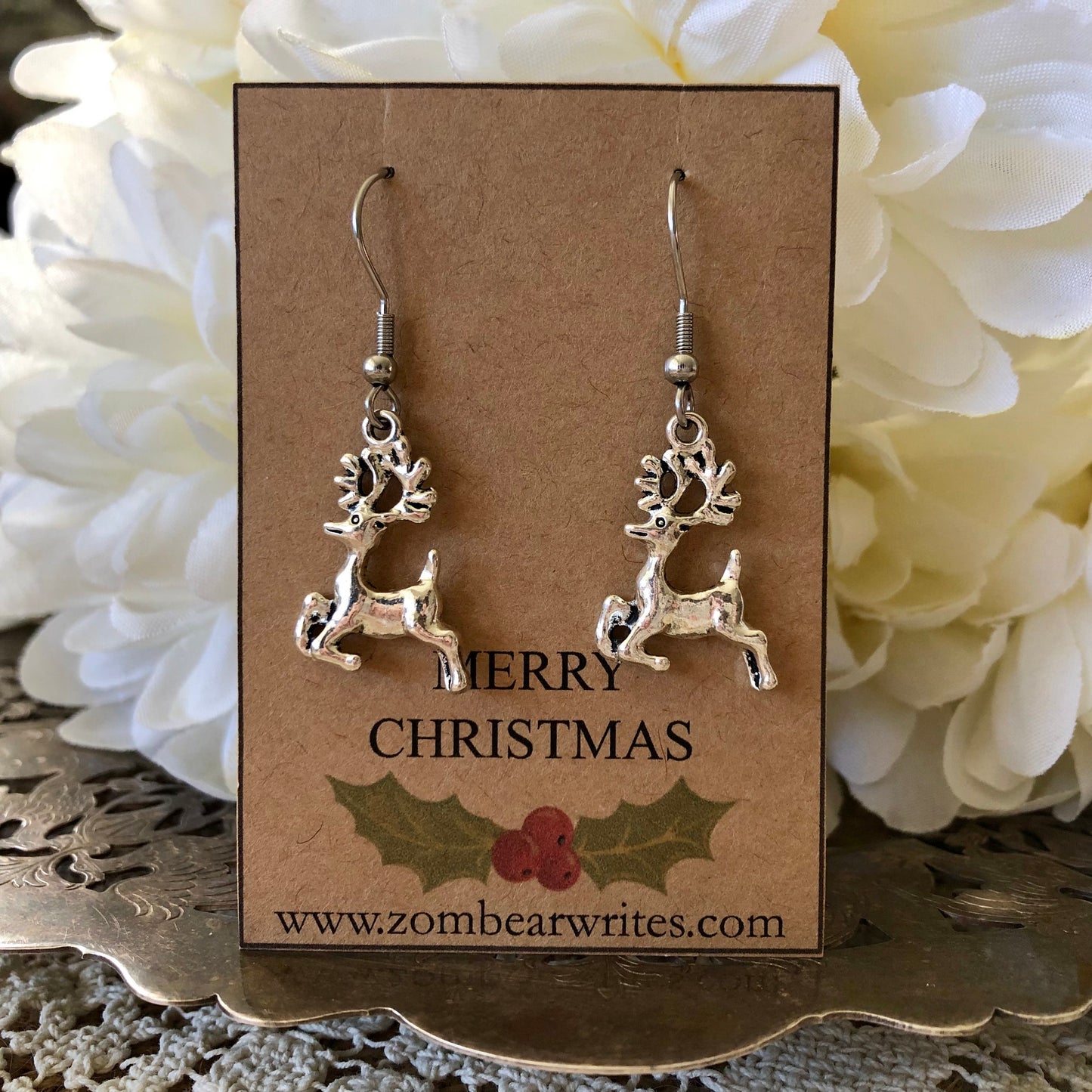 Reindeer Earrings
