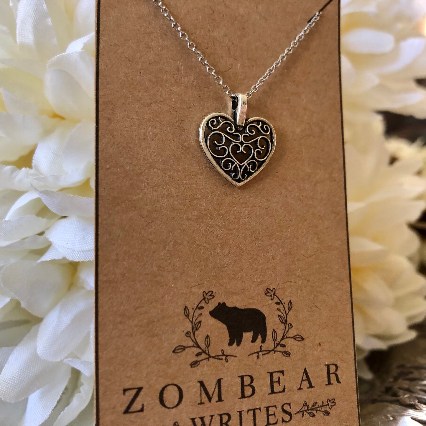 Filigree Heart Necklace