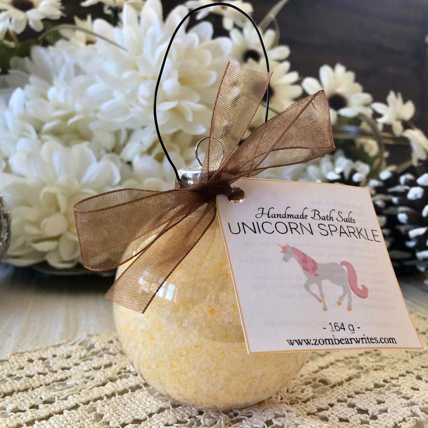 Unicorn Sparkle - Bath Salt Ornament