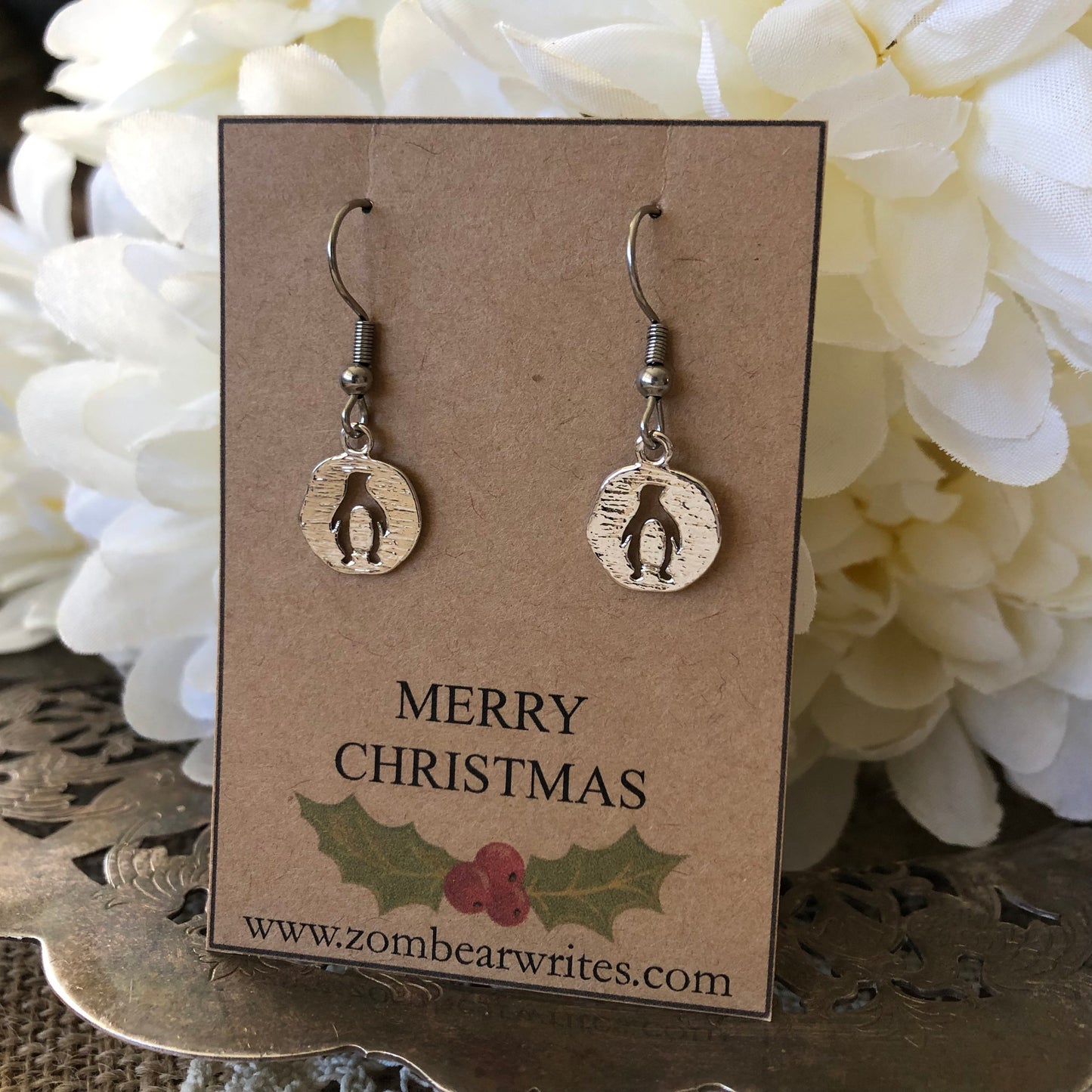 Penguin Earrings