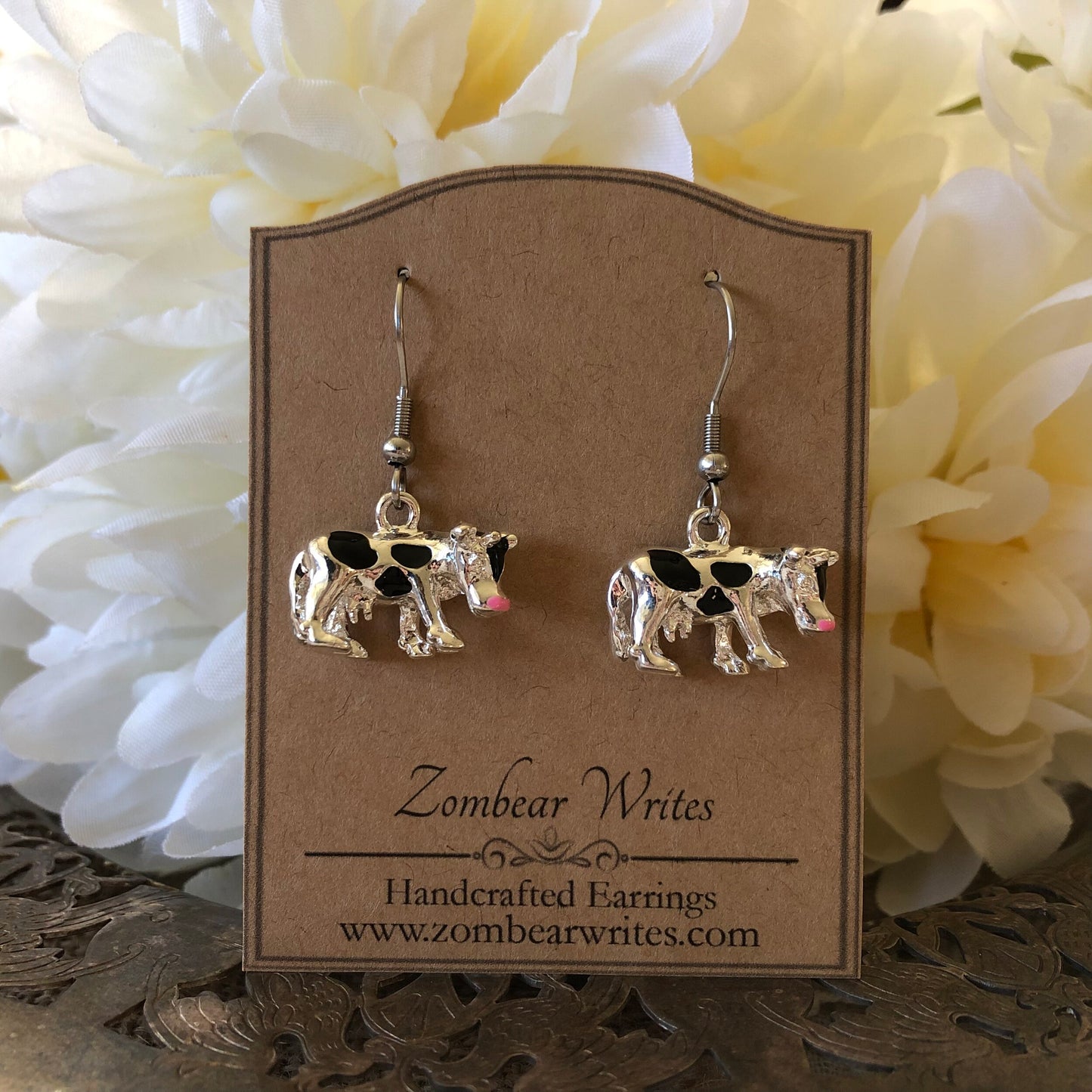 Cow Earrings