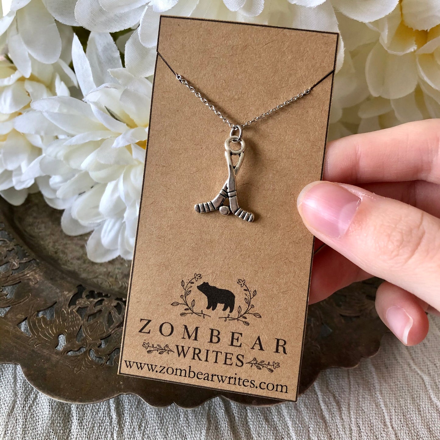 Hockey Necklace