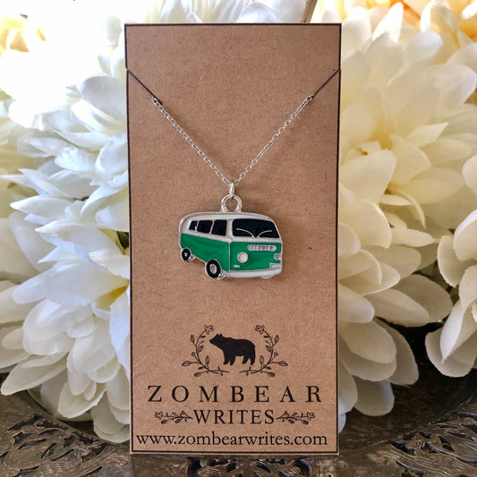 Green Van Necklace