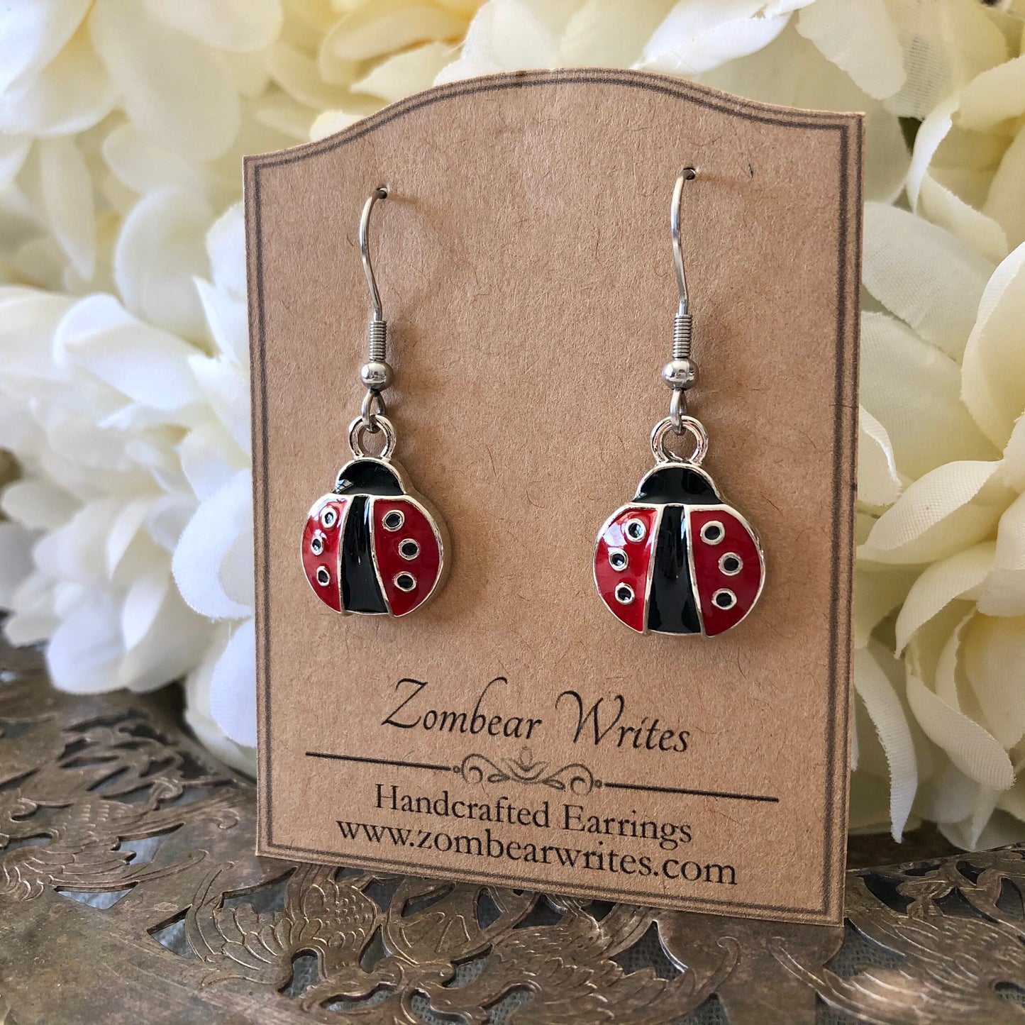 Ladybug Earrings