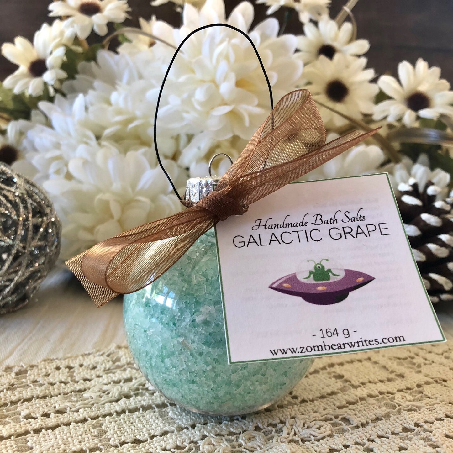 Galactic Grape - Bath Salt Ornament