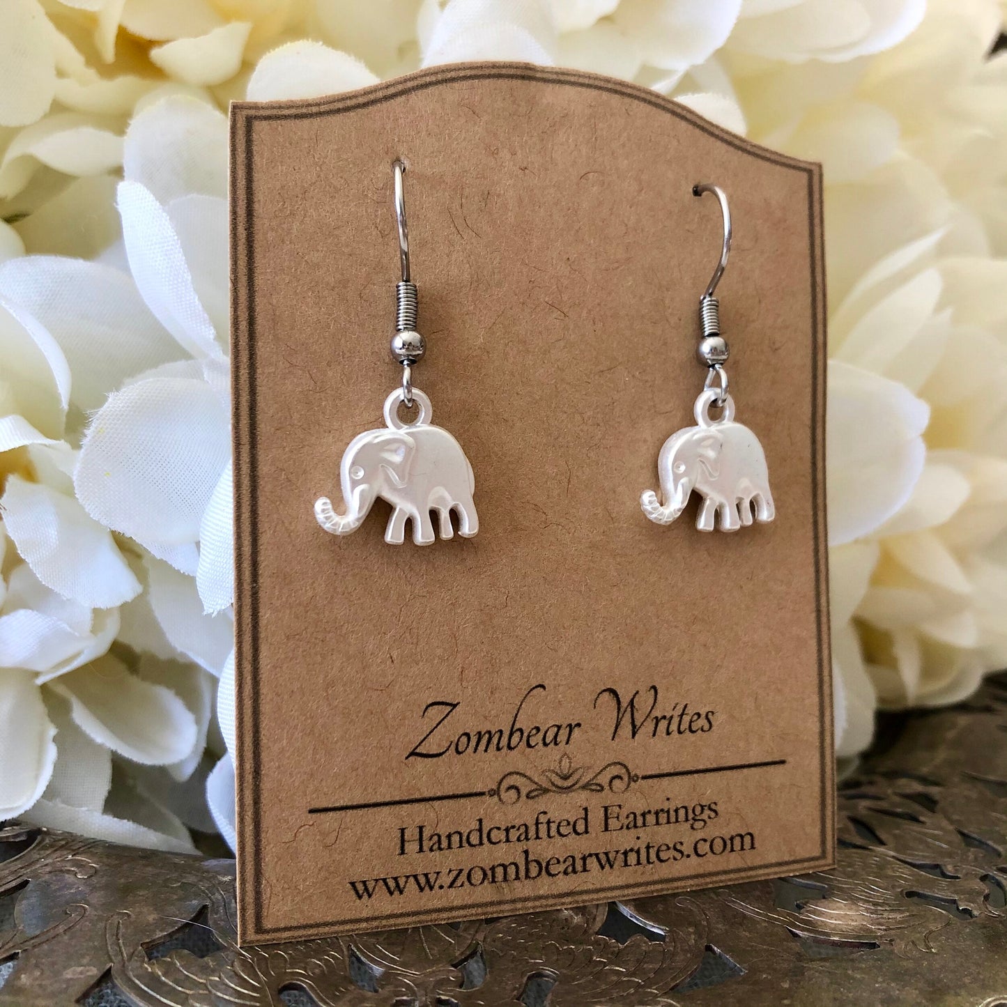 Elephant Earrings