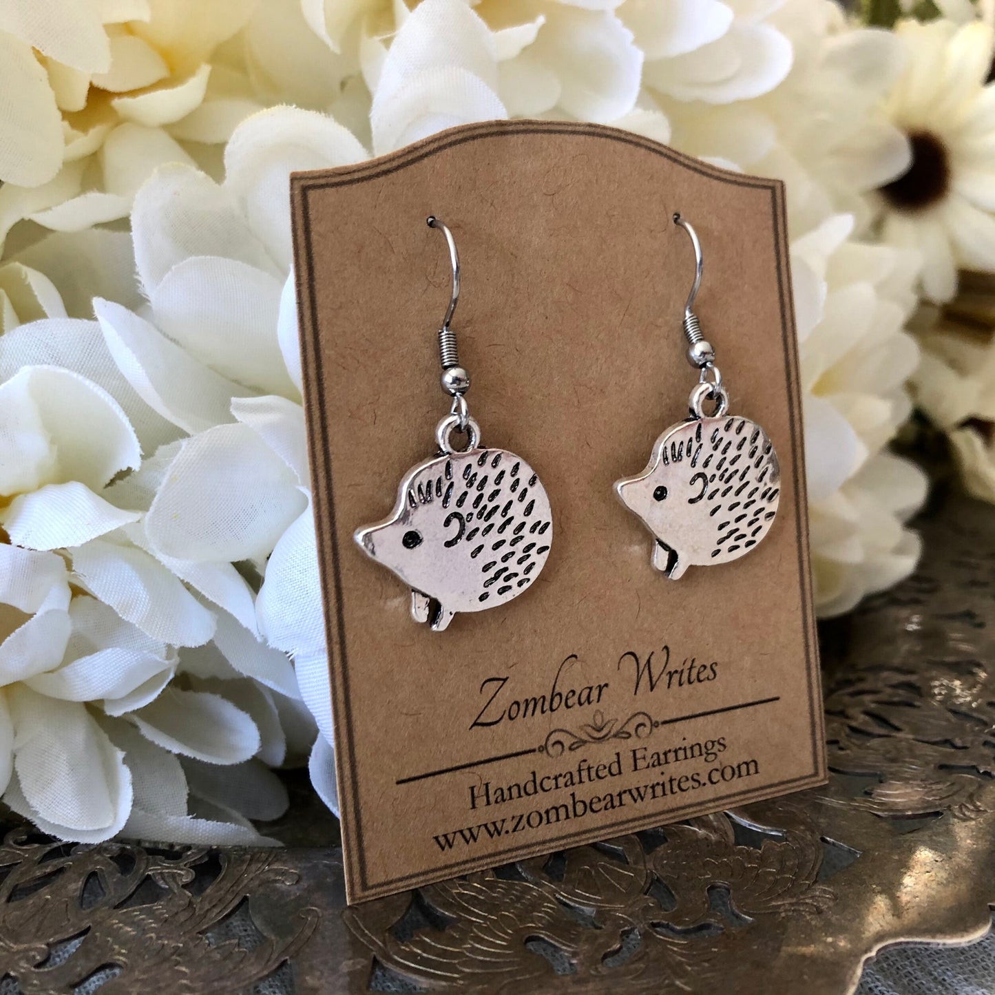Hedgehog Earrings