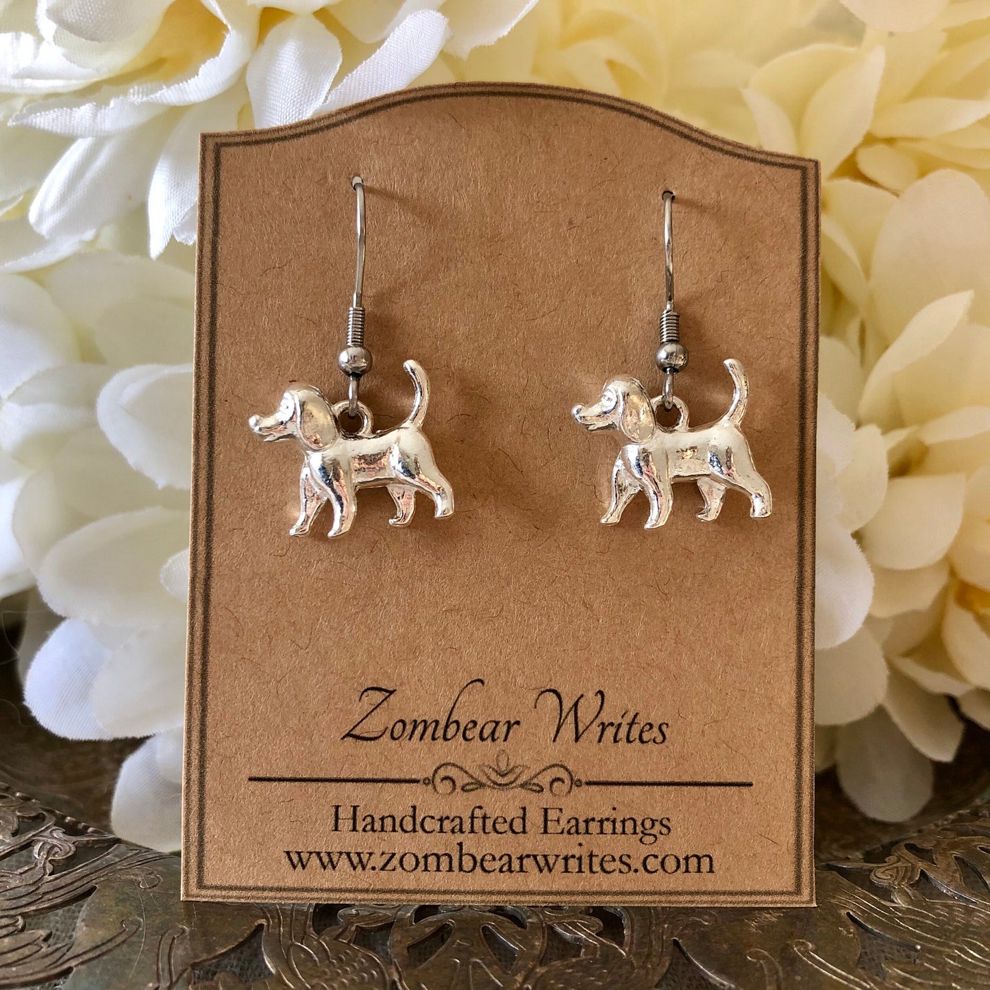 Dog Earrings