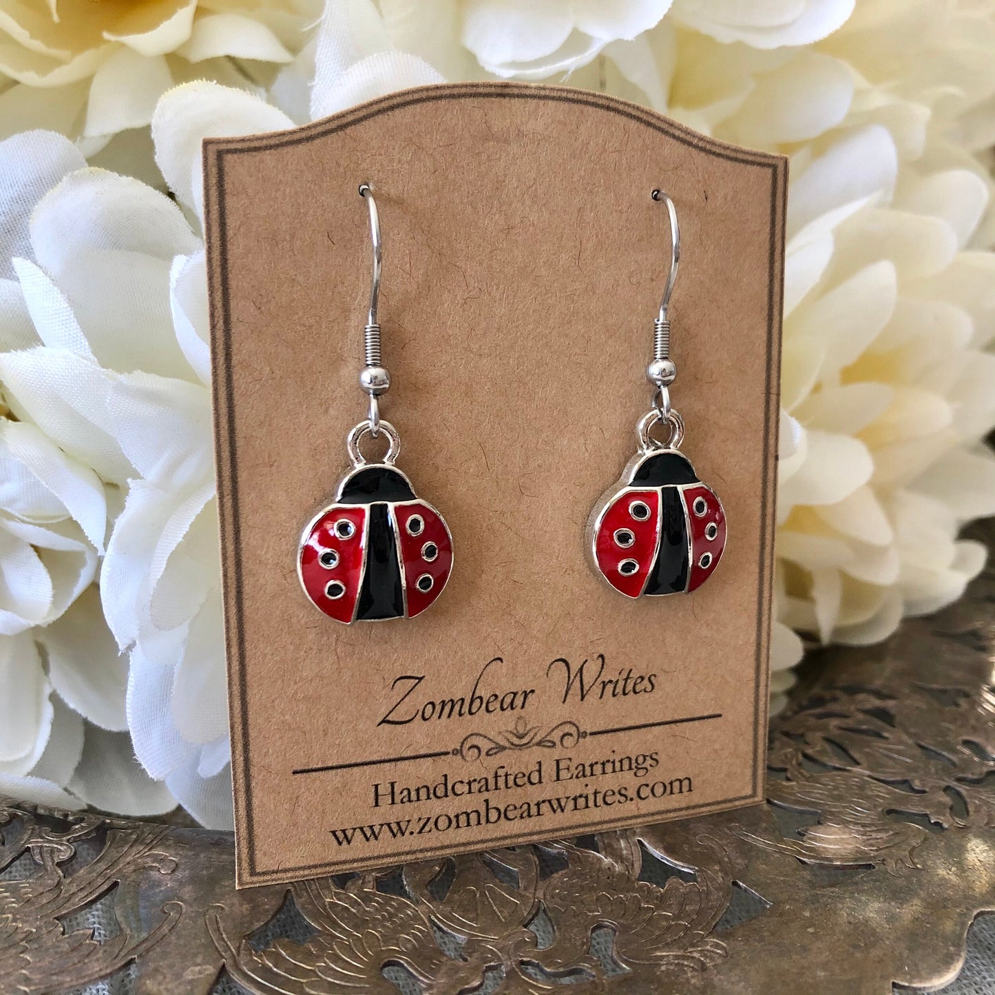Ladybug Earrings
