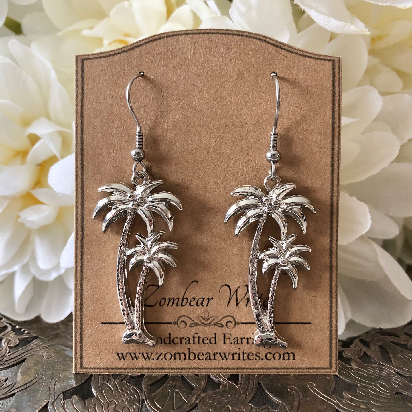 Palm Tree Earrings
