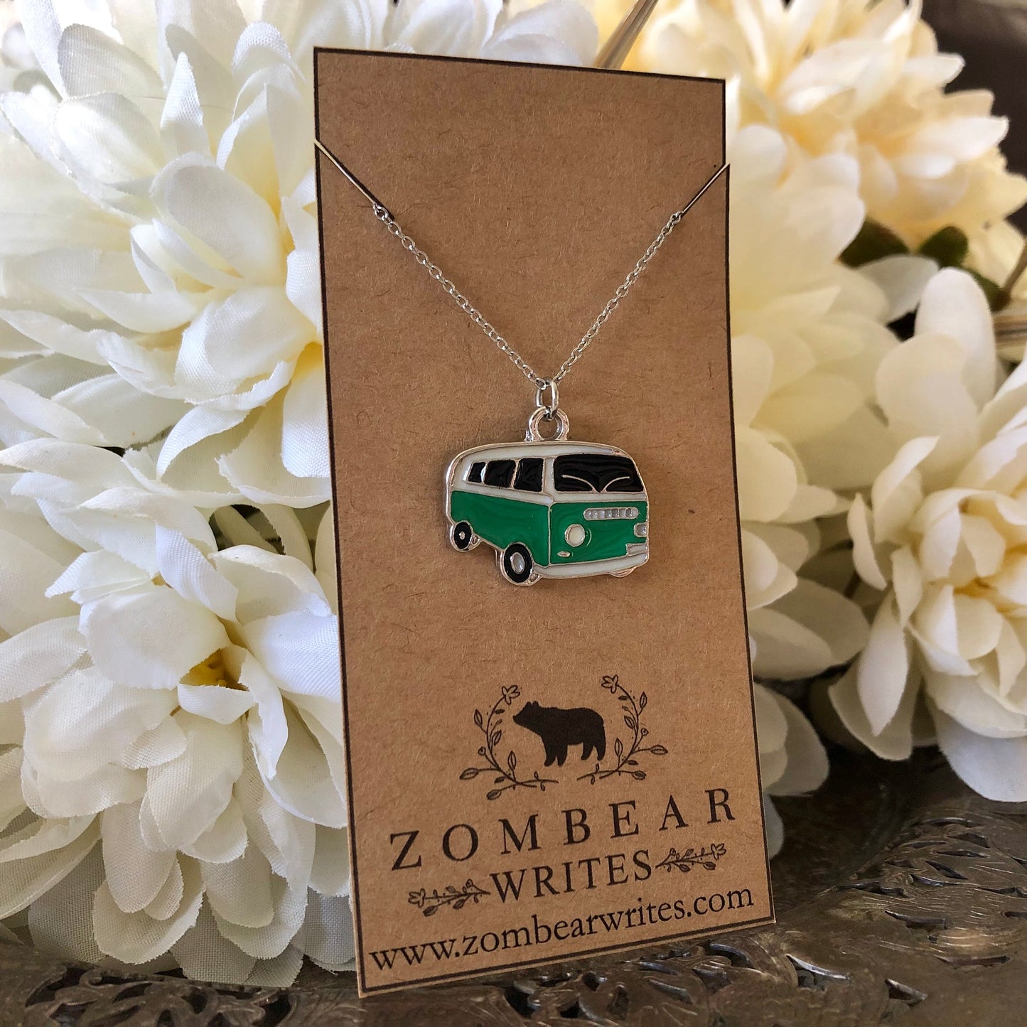 Green Van Necklace
