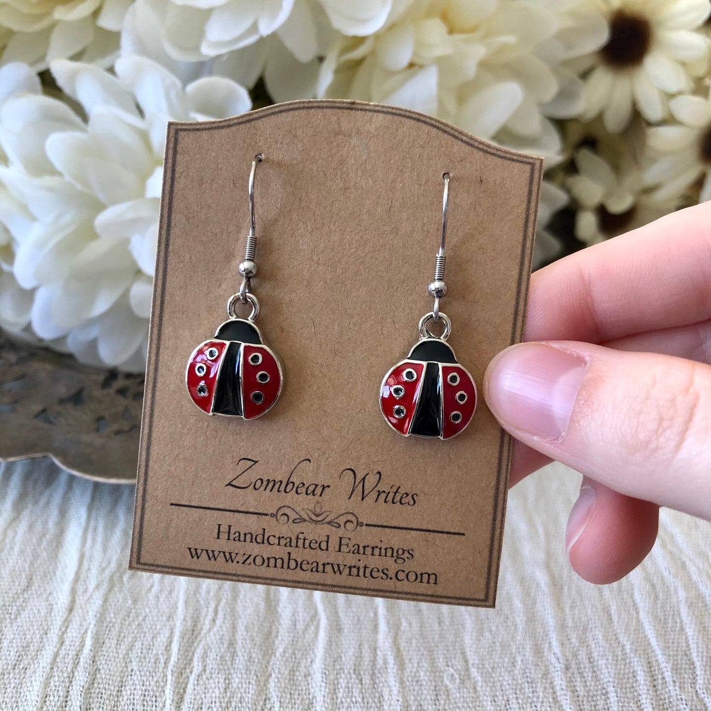 Ladybug Earrings