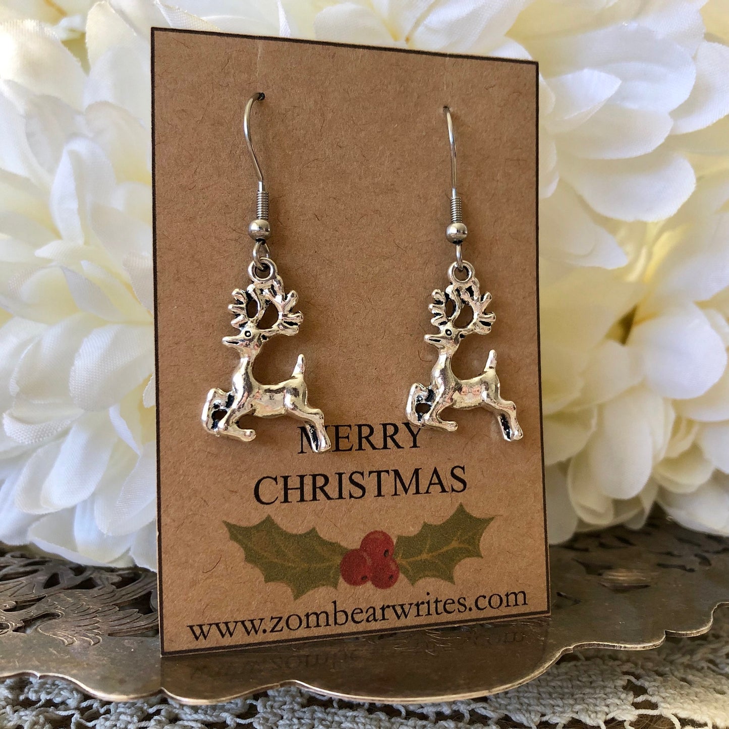 Reindeer Earrings