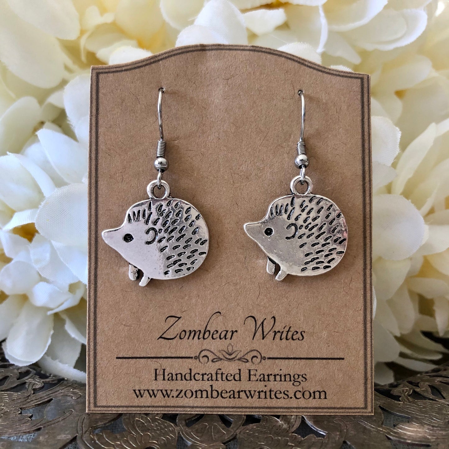 Hedgehog Earrings