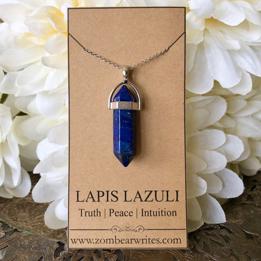 Lapis Lazuli - Natural Gemstone Necklace