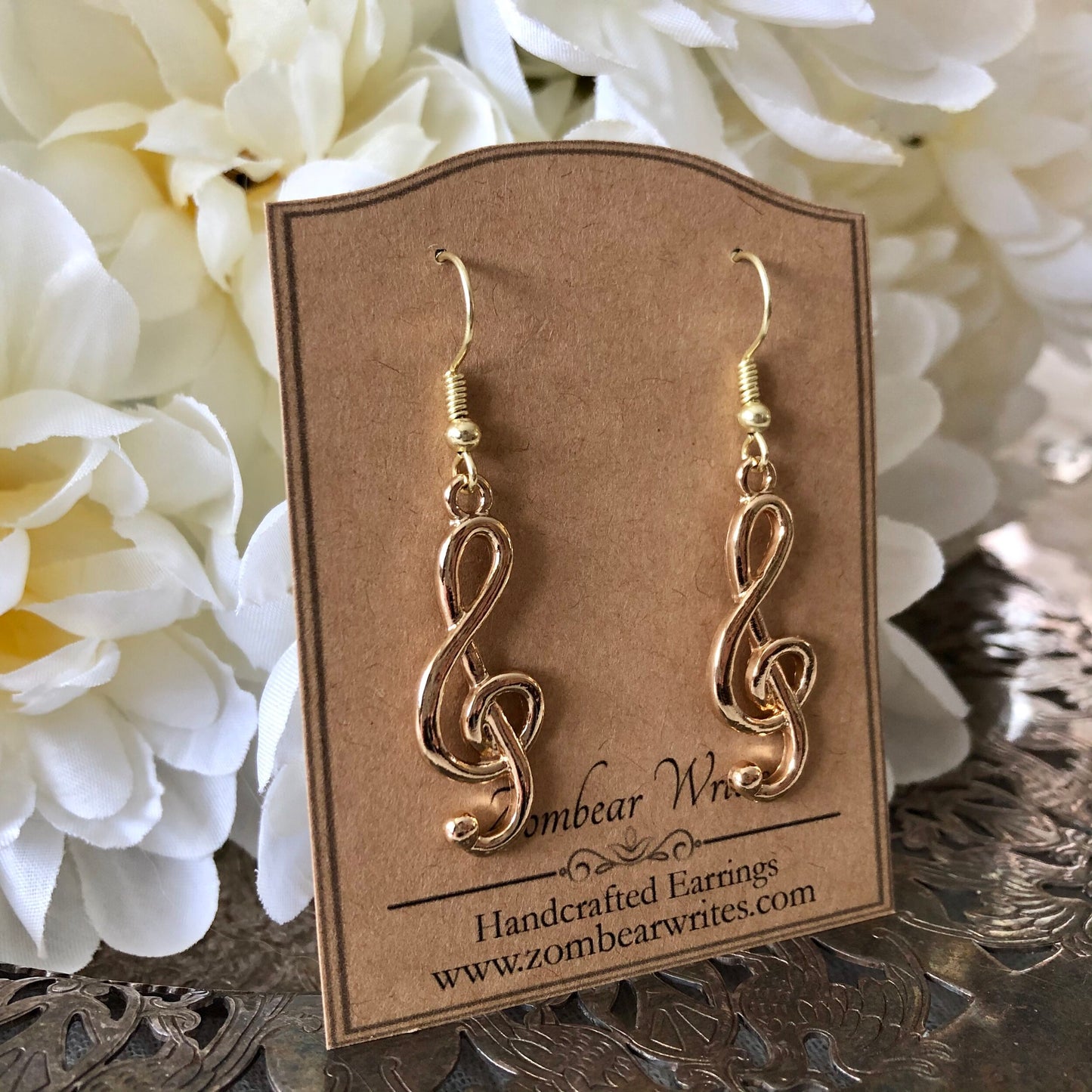 Treble Clef Earrings