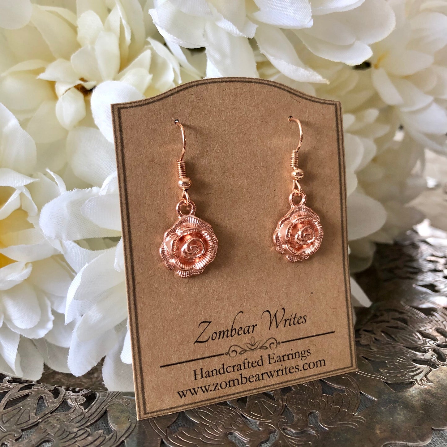 Rose Earrings