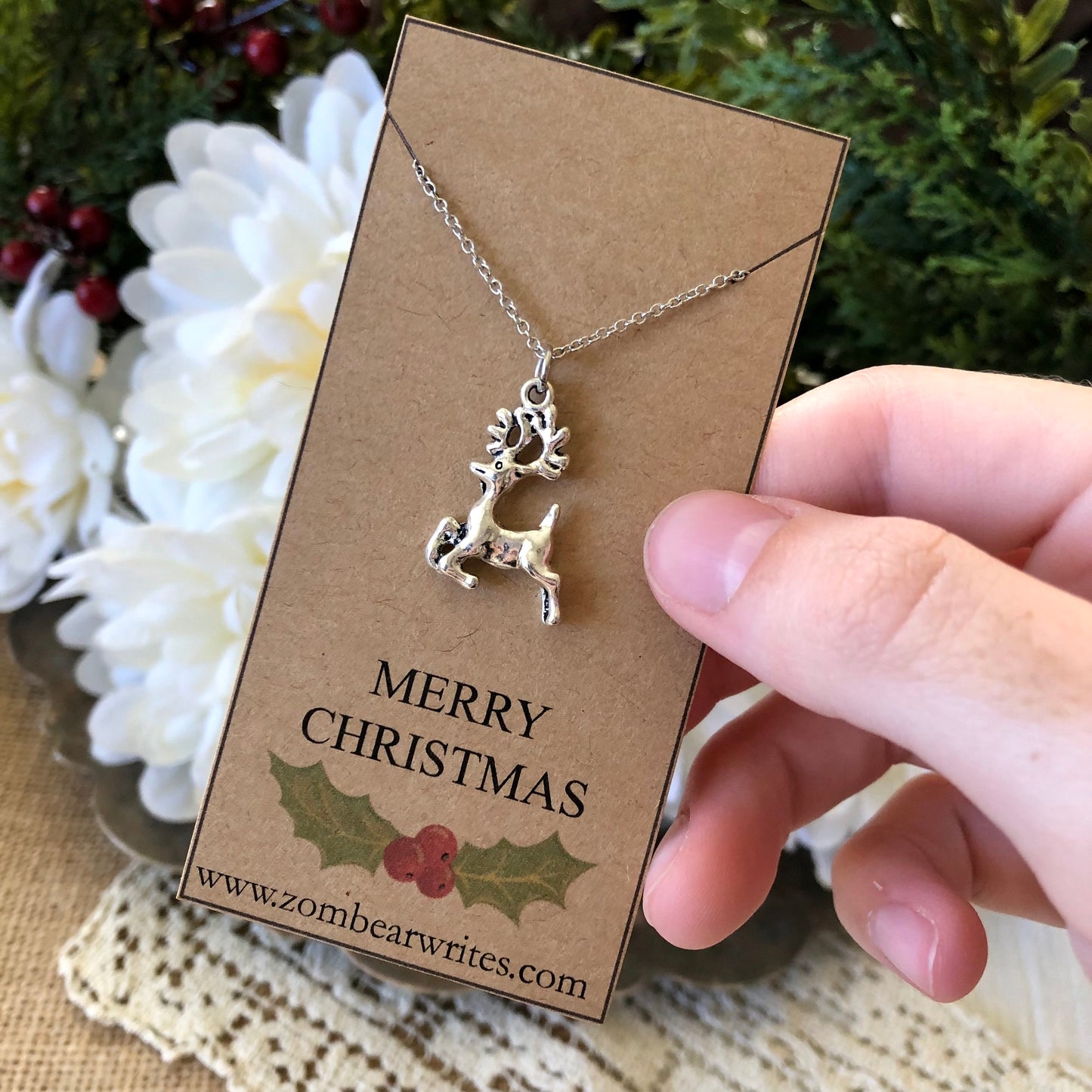 Reindeer Necklace