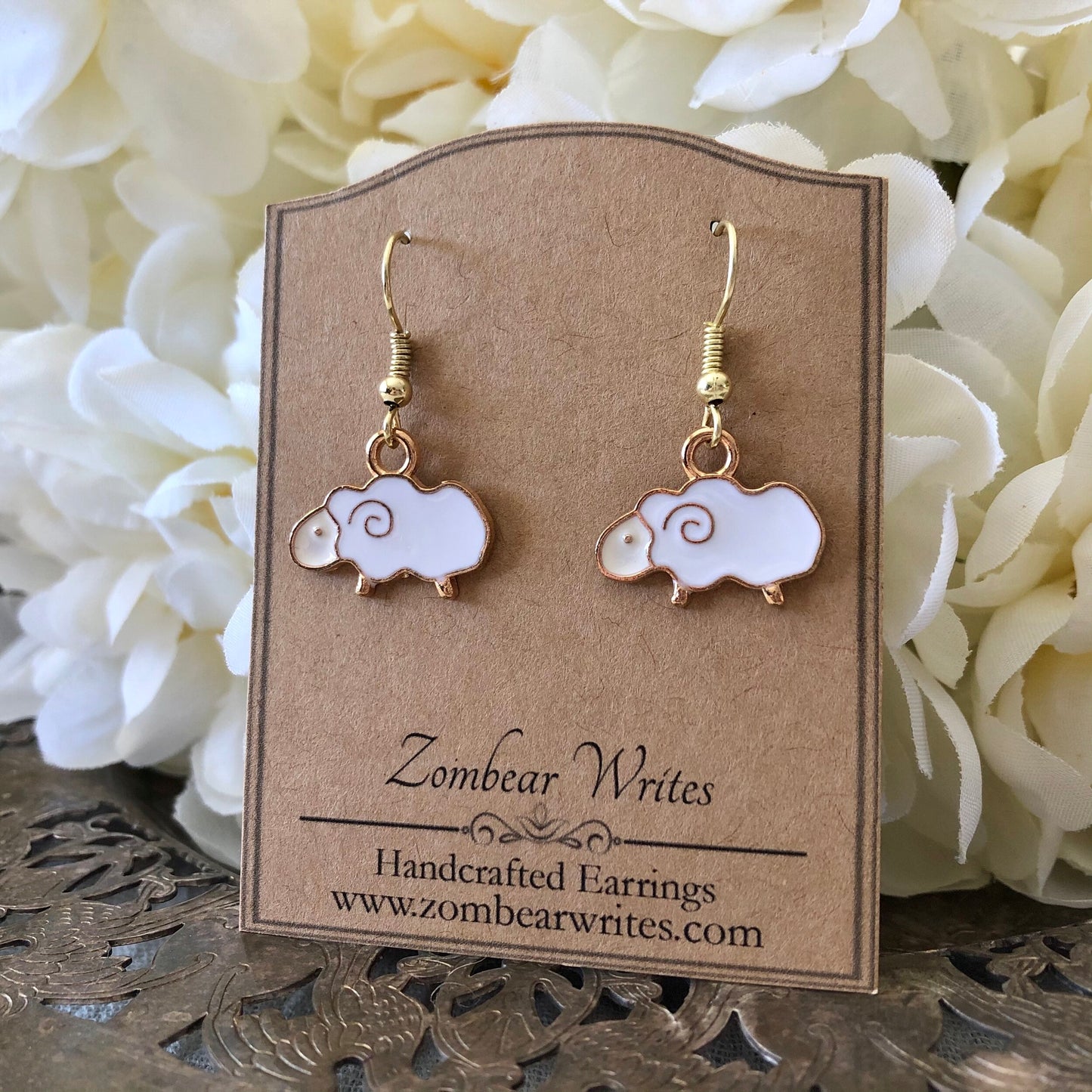 Sheep Earrings