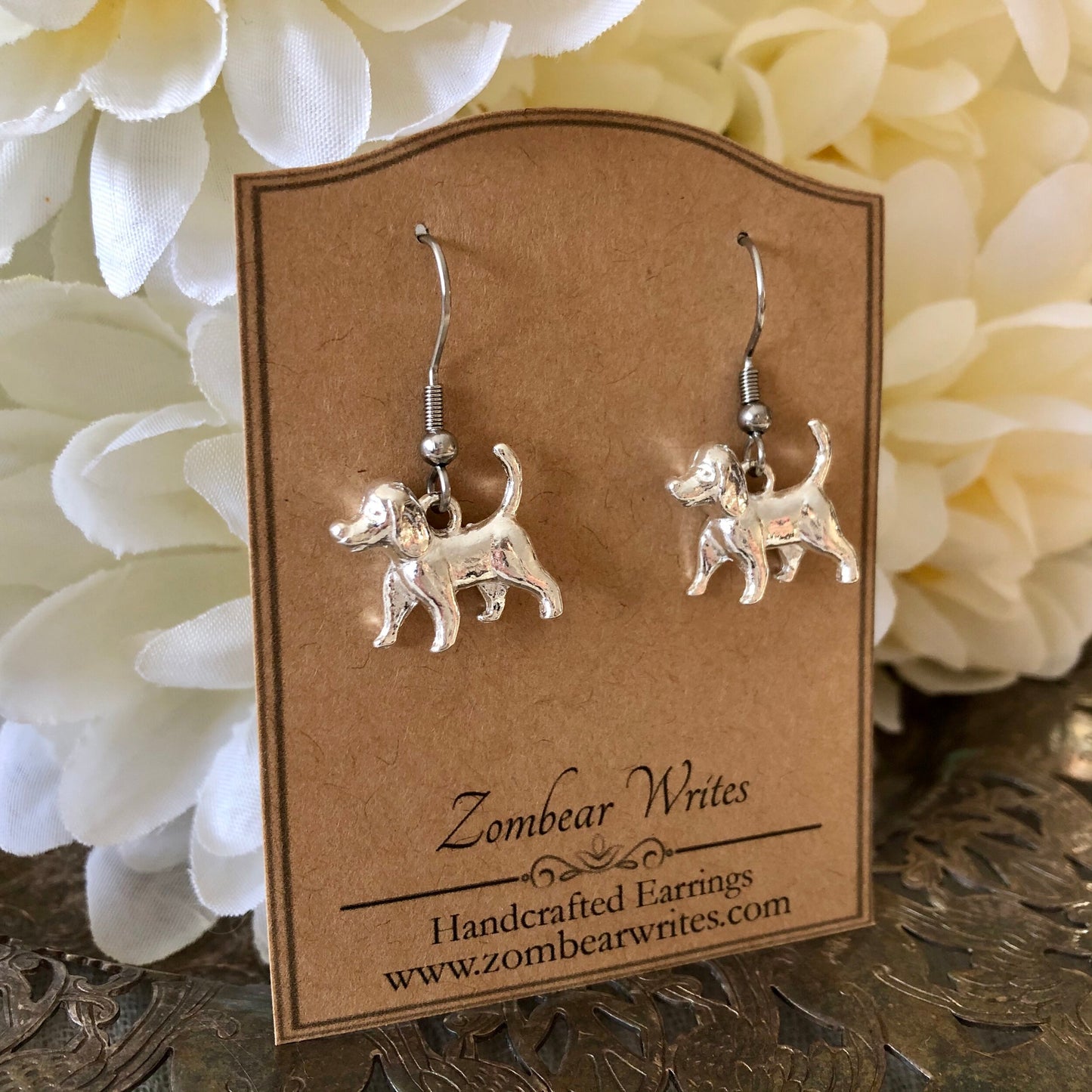 Dog Earrings