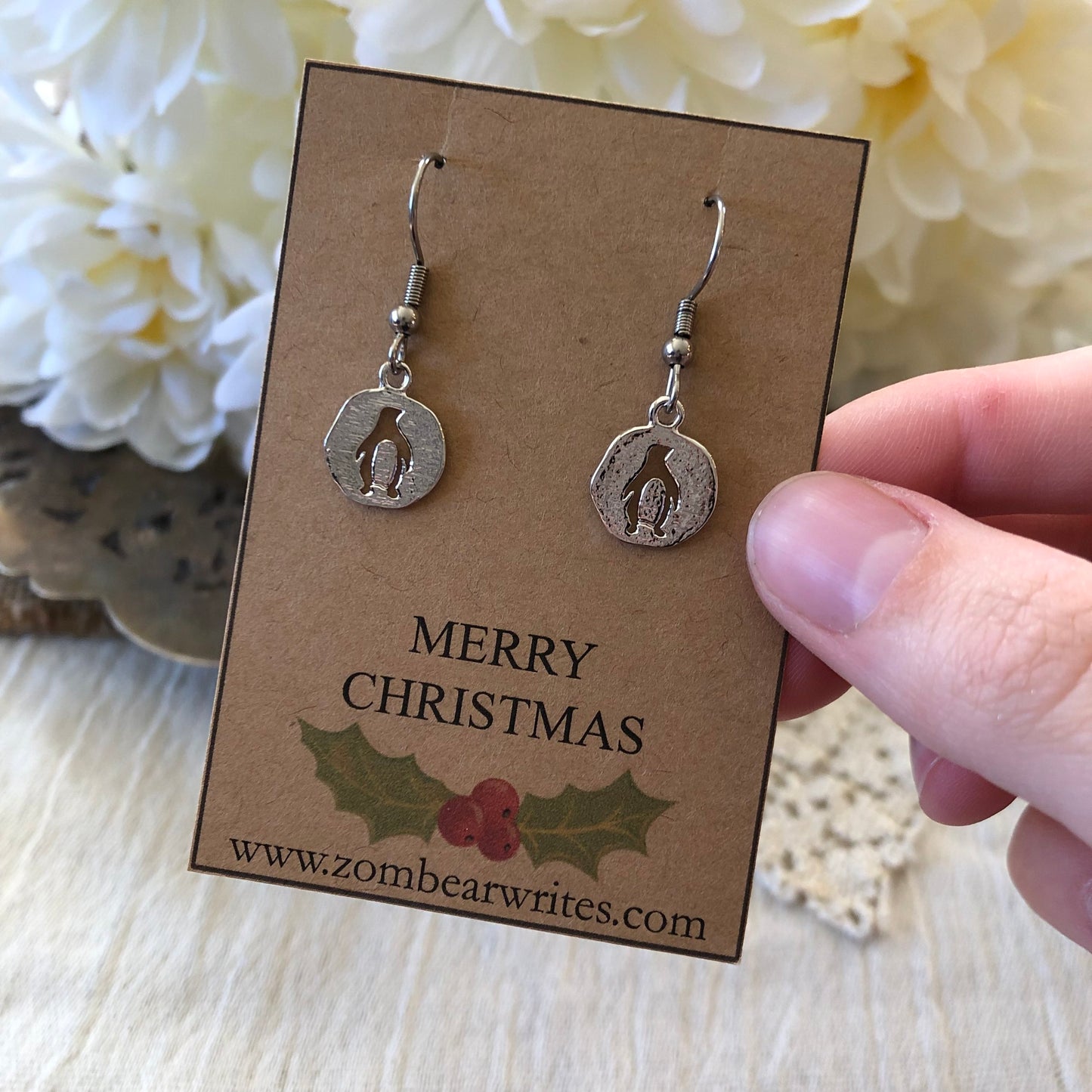 Penguin Earrings