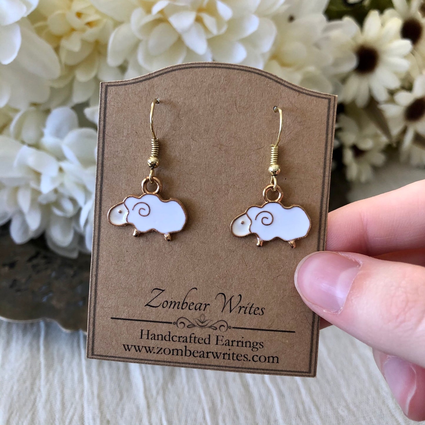 Sheep Earrings