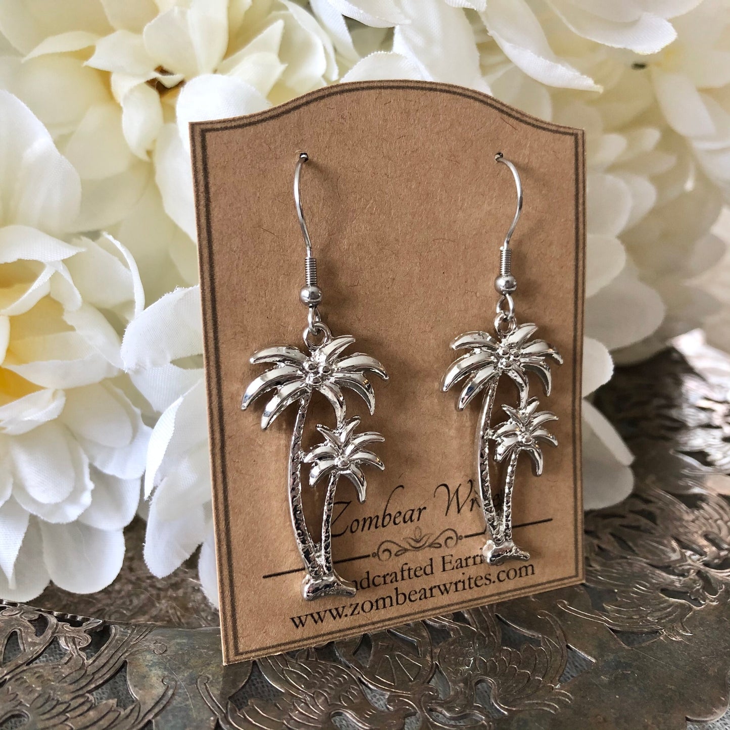 Palm Tree Earrings