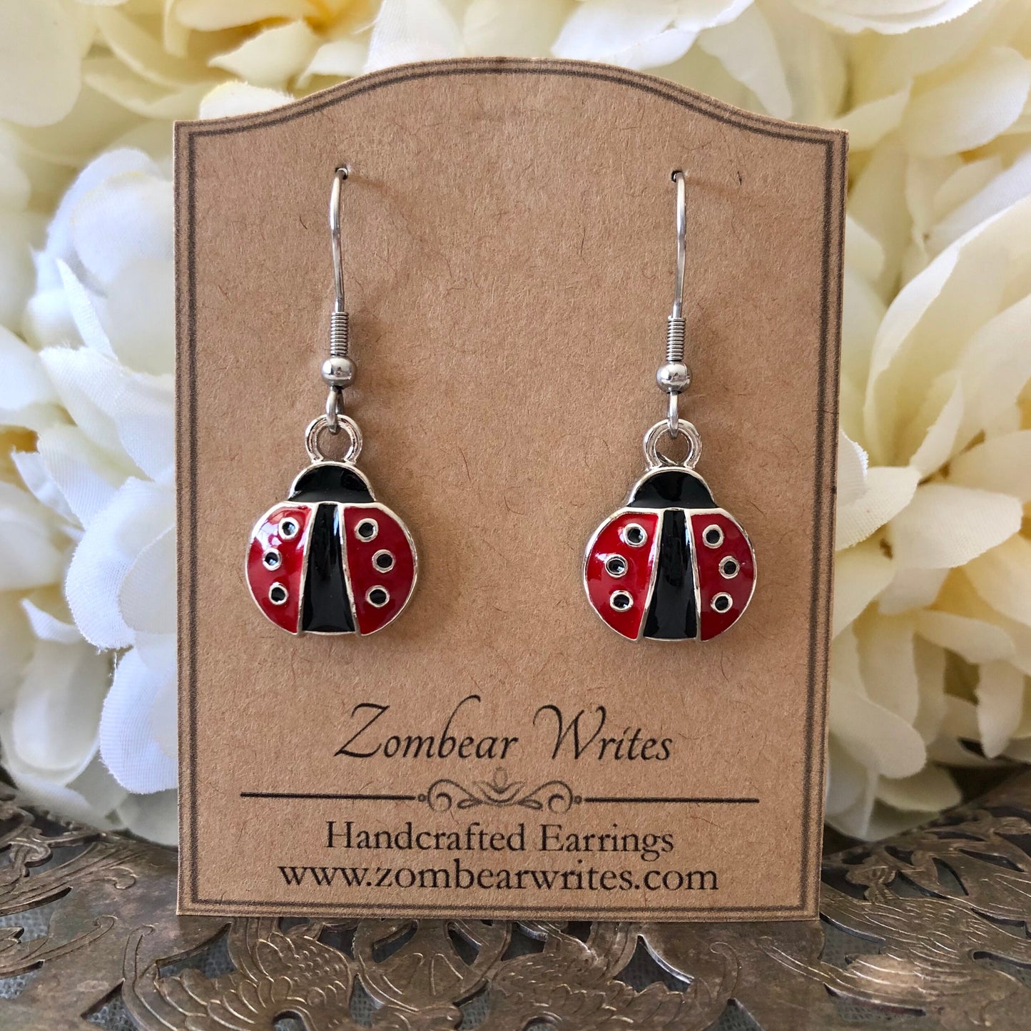 Ladybug Earrings